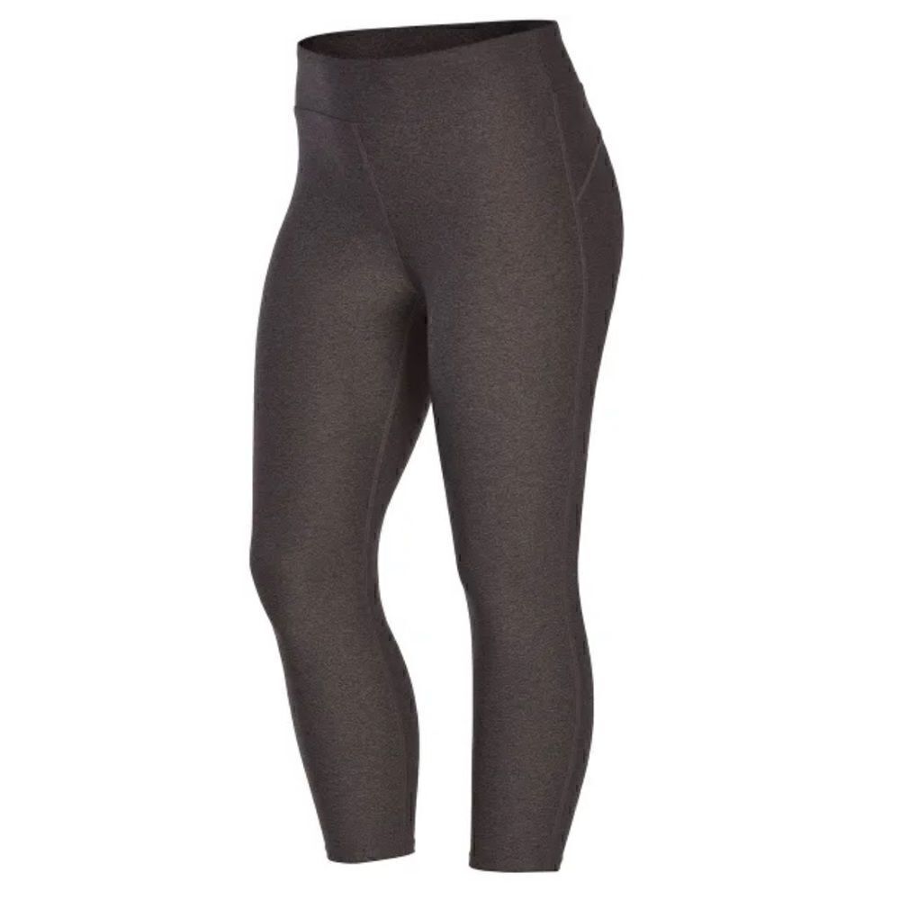 Eastern mountain sports fusion Capri leggings dark gray Heather L large